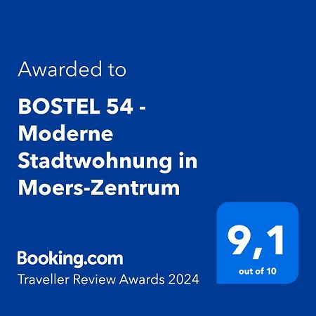 Bostel 54 - Moderne Stadtwohnung In Moers-Zentrum Kültér fotó